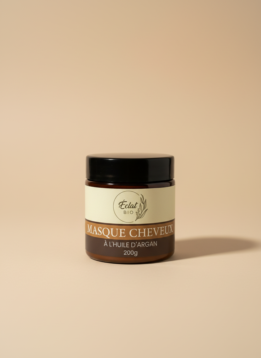 Masque cheveux a huile d'argan