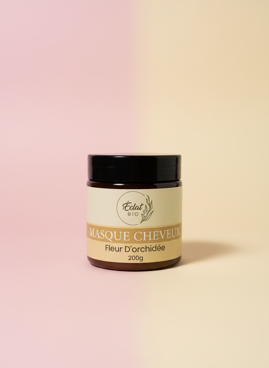 Masque cheveux au fleur d'orchidées